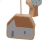 Wooden Baby Mobile Farm - Biscuit/Ivory