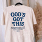 God’S Got This Graphic Tee | Screen Print - Ivory