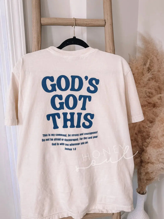 God’S Got This Graphic Tee | Screen Print - Ivory