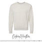 Created with A Purpose Embroidered Sweatshirt