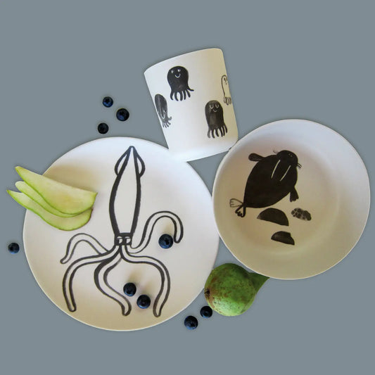 Ode To the Sea Children's Tableware Set