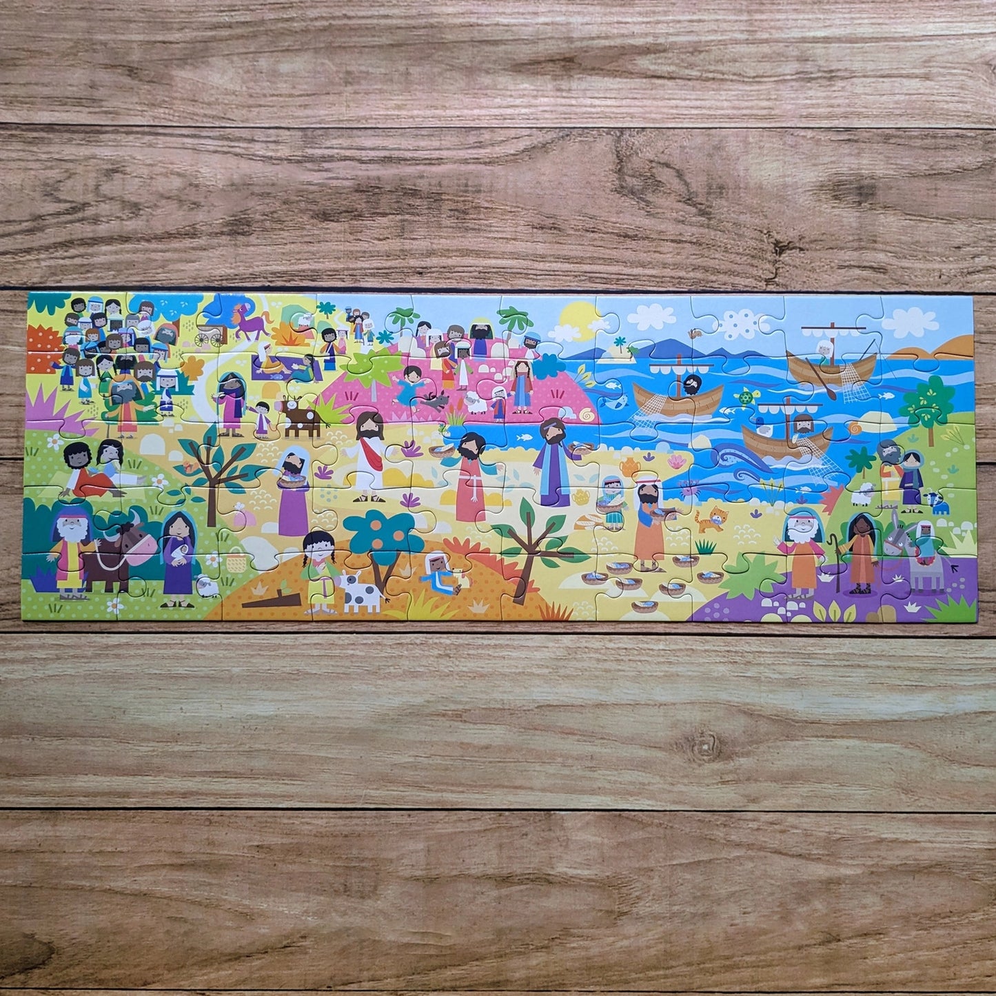 The Feeding of the 5000 Jigsaw Puzzle - Children's 50 Piece Puzzle