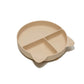 Silicone Divided Plate with Suction Cup