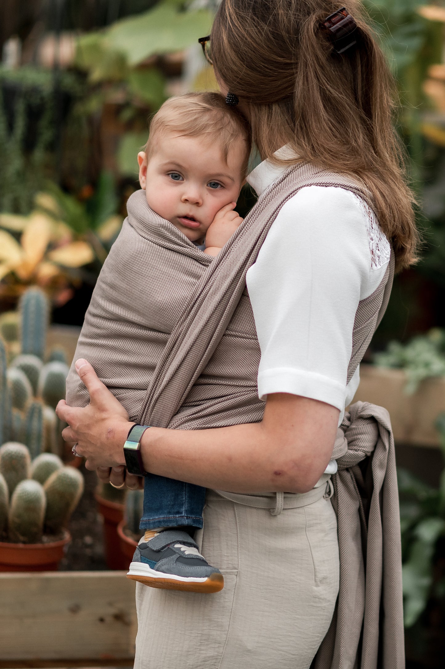 Baby Wrap Baby Woven Organic - Brown