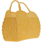Vintage Plastic Retro Bag - Sunny Yellow