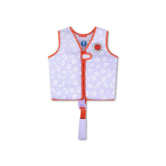 Life jacket Lilac Panther print (3-6 years)