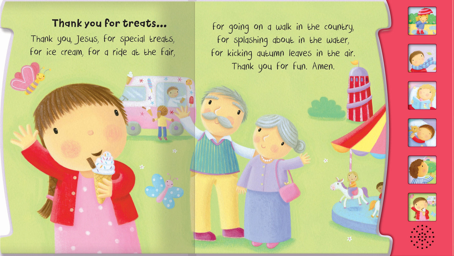 My Day By Day Prayers - Children's 6 Button Sound Book