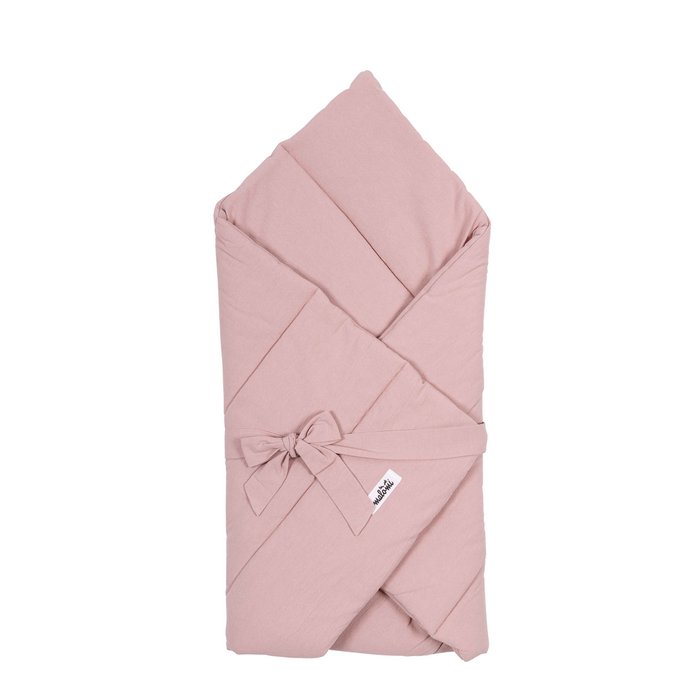 BABY HORN/QUILT WASHED COTTON DUSTY PINK