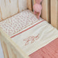 Blanket Cot Wrinkled Cotton - Rosewood