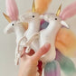 Puppet rainbow 3 set Fairy Gold Unicorn Mermaid for MIMIKI puppet theatre