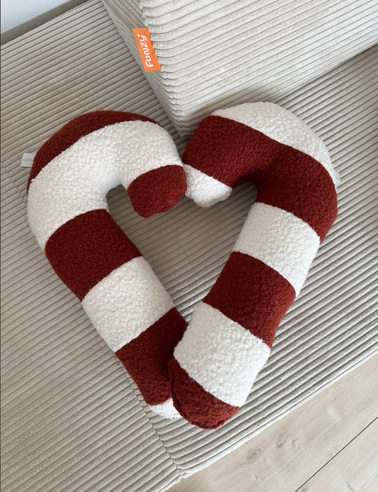 Candy Cane decorative cushion