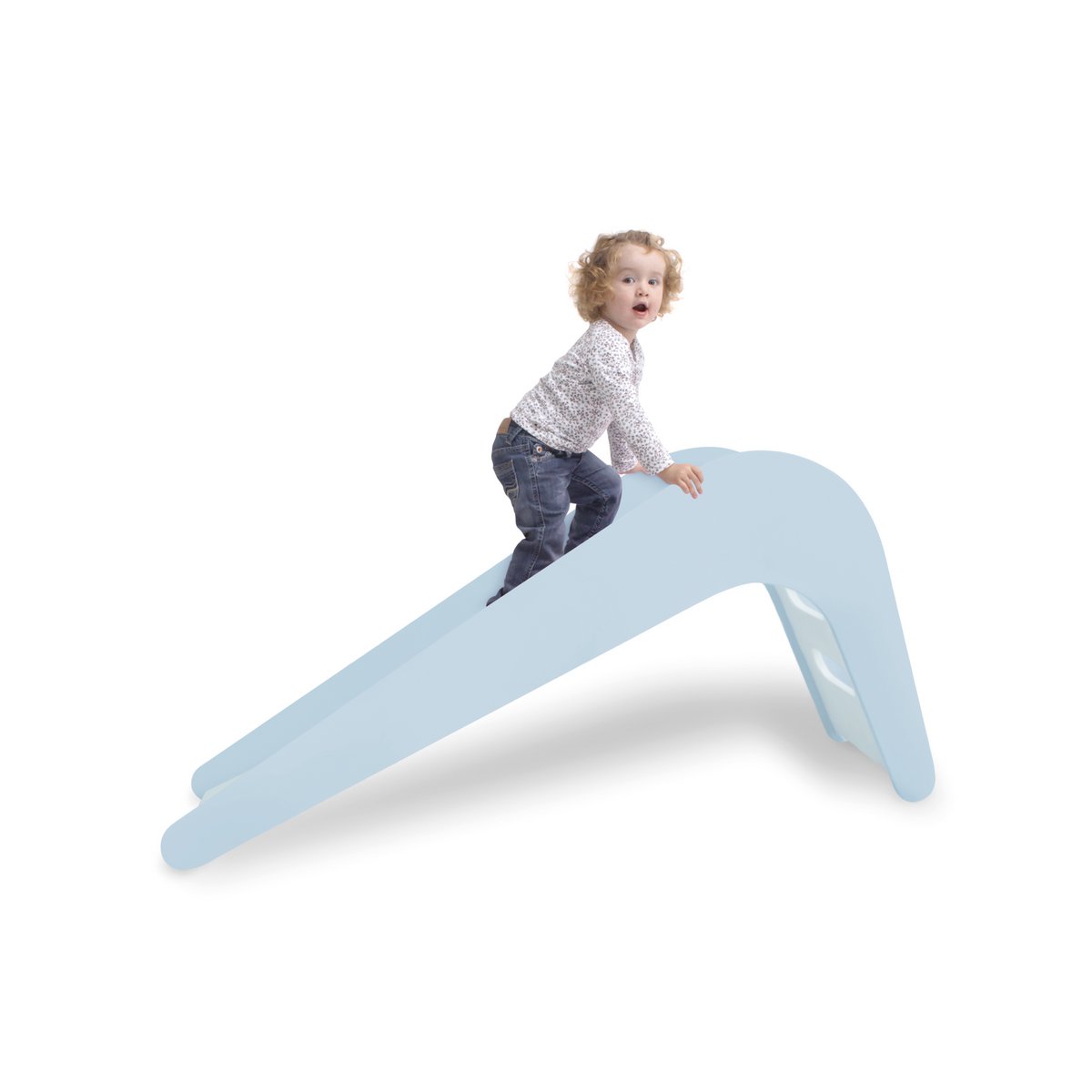 Indoor Children's Slide "Blue Whale"