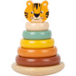 Wooden Stacking Tower Tiger