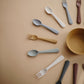 Fork and Spoon Set - Sage
