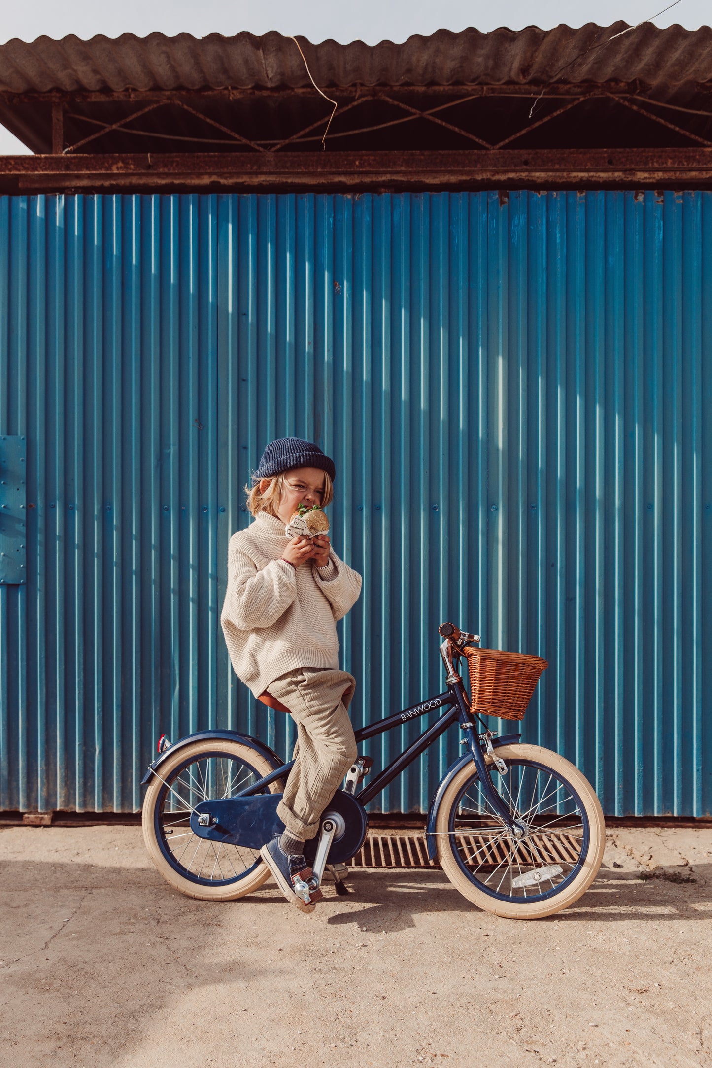 Classic Bike - Navy Blue