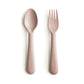 Fork and Spoon Set - Blush