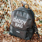 Daddy Bag, Nursery Daddy's Backpack - Black