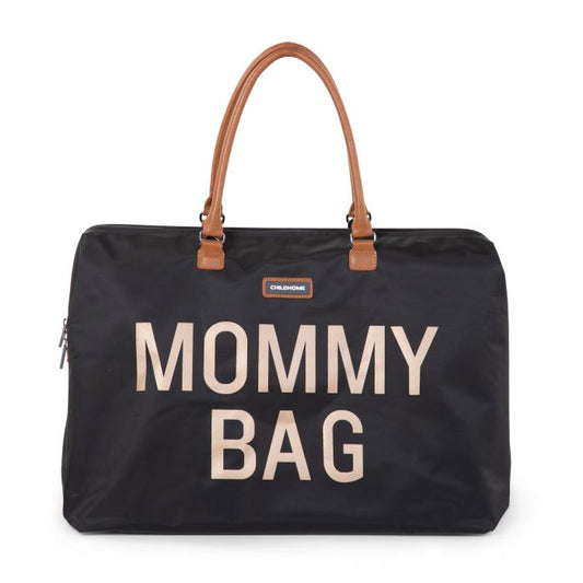 Mommy bag Nursery bag - Black gold