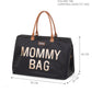 Mommy bag Nursery bag - Black gold