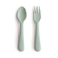 Fork and Spoon Set - Sage