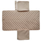 Quilted Portable Changing Pad - Natural