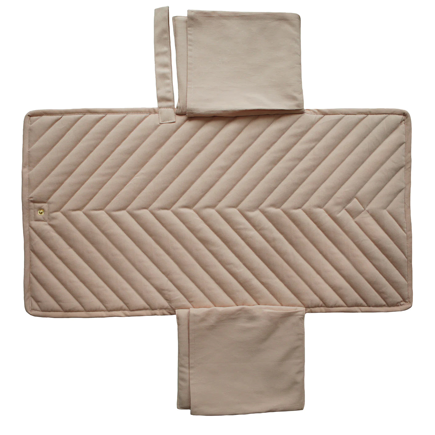 Quilted Portable Changing Pad - Natural