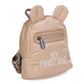 My first bag children's backpack - Puffered Beige