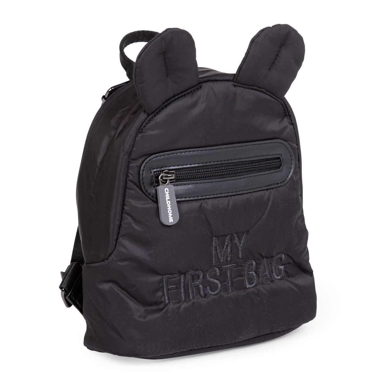 My first bag children's backpack - Puffered Black