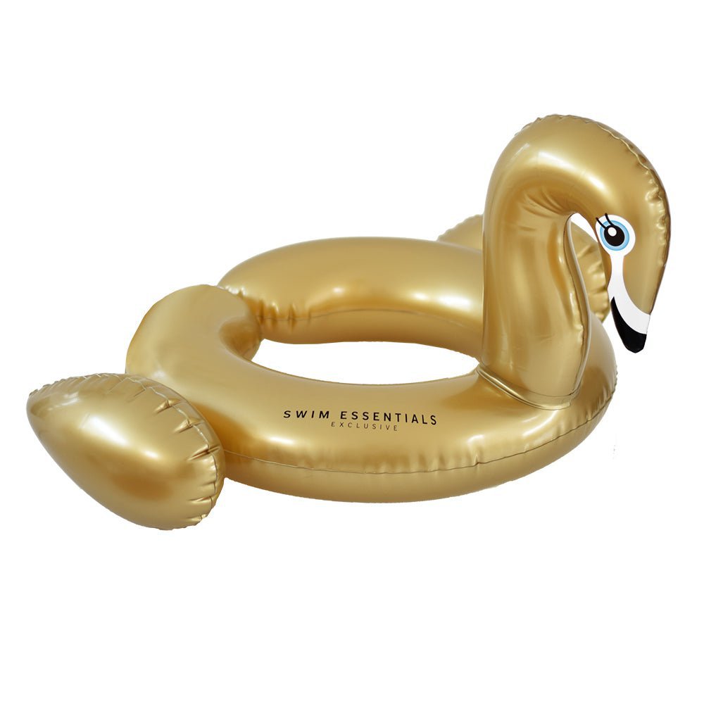 Split Ring Golden Swan