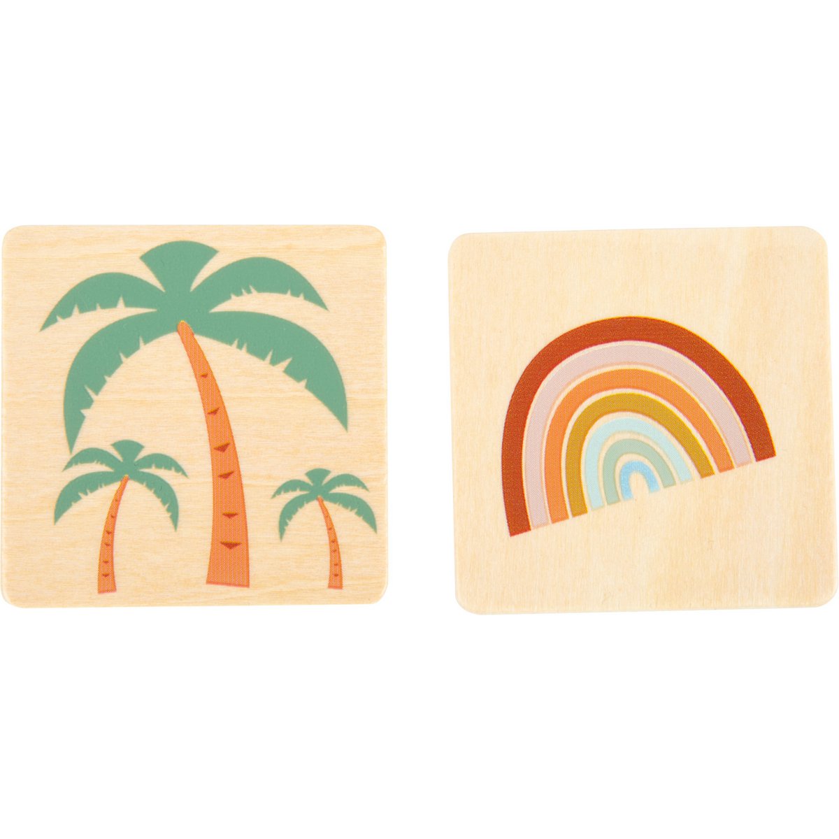 Wooden Memo Safari Cards